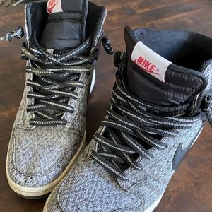 Nikes with built in wedge! Super cool